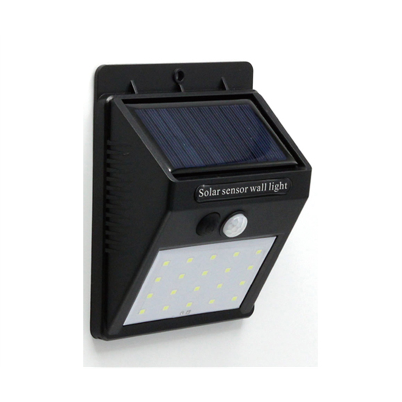 日本緑十字社 壁用ソーラーセンサーライト 人感センサータイプ センサーライト壁用 T18 96×124×48mm 352133 1個(ご注文単位1個)【直送品】