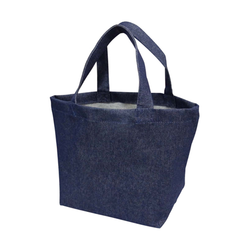 丸玉工業 デニムバッグ トートSワイド 100枚入  1ケース(ご注文単位1ケース)【直送品】