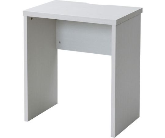 山善(YAMAZEN) シンプルデスク 595mm ホワイト CSD-7060(JW) 1台(ご注文単位1台)【直送品】