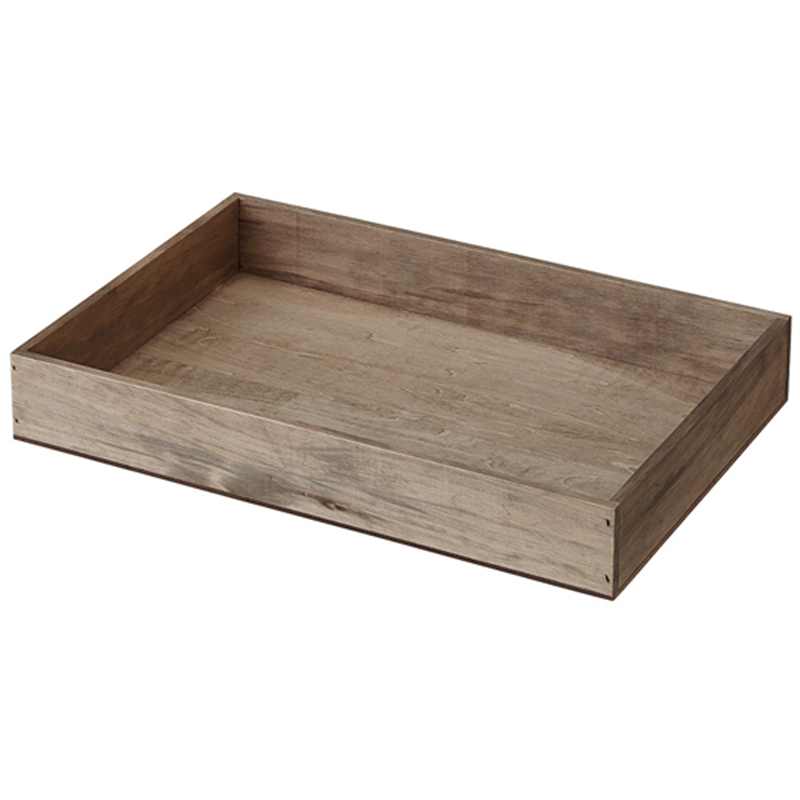 アズワン 木製ボックス(ハコマルシェボックス)54×36×8cm ライトオーク 61-778-36-1 1台（ご注文単位1台）【直送品】