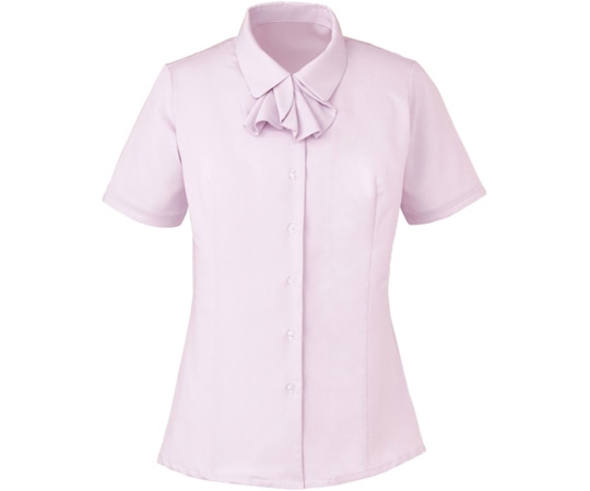 カーシーカシマ ENJOY 半袖ブラウス AIR CON PIQUE ピンク 11号 ESB444 1枚（ご注文単位1枚）【直送品】