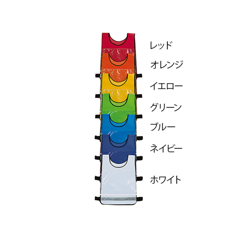 ナカネ 差し替えベスト ネイビー 013-6122 1枚（ご注文単位1枚）【直送品】