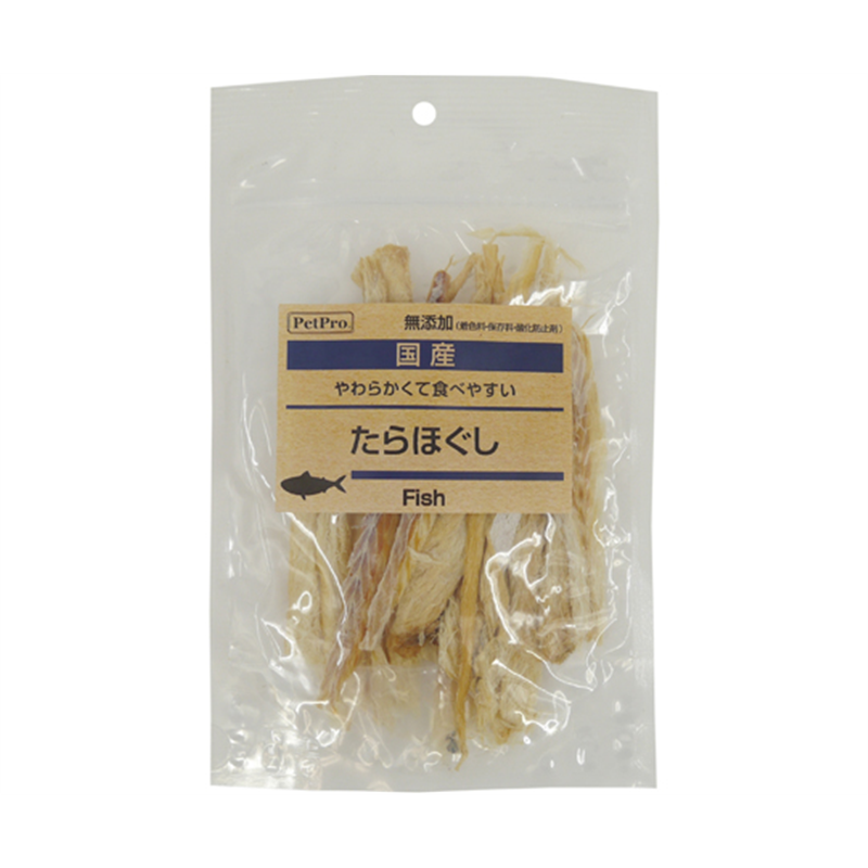 ペットプロジャパン ペットプロ 国産おやつ たらほぐし 30g  1個（ご注文単位1個）【直送品】