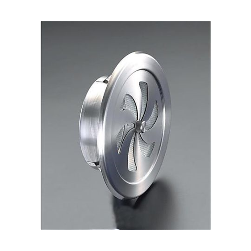 エスコ 145-165mm 内壁換気口(ステンレス製) EA997MA-6 1個(ご注文単位1個)【直送品】