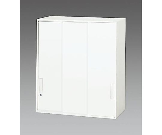 エスコ 900x500x1030mm 収納庫(3枚引き戸) EA954DK-16 1台(ご注文単位1台)【直送品】