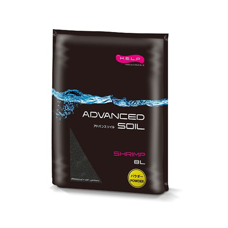ジャパンペットコミュニケーションズ アドバンスソイル エビ用 パウダータイプ 8L 1ケース(3袋入)  1ケース（ご注文単位1ケース）【直送品】