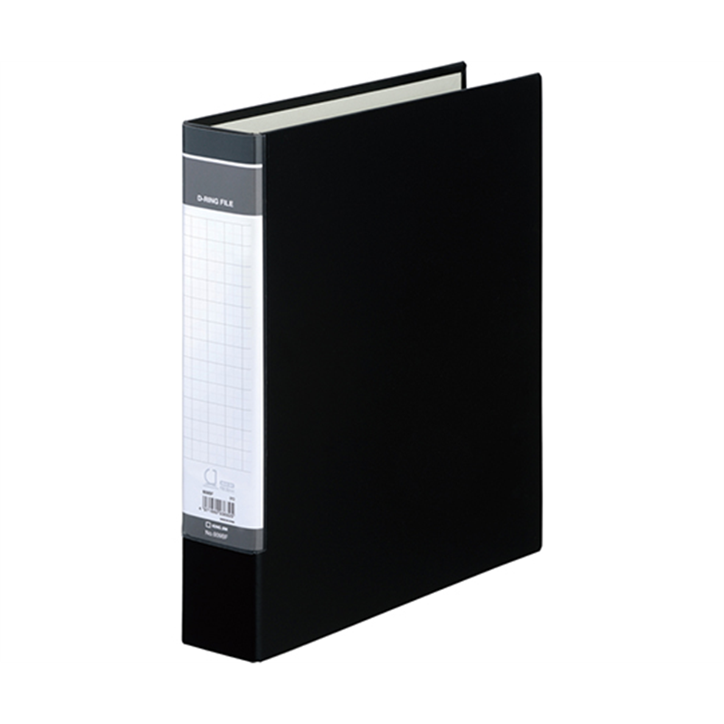 キングジム DリングファイルBF 黒 609BF 1冊(ご注文単位1冊)【直送品】