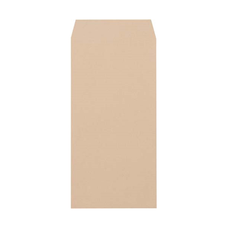 カウネット 再生紙100%クラフト封筒 長3 70g 100枚 4123-2170 1パック(ご注文単位1パック)【直送品】