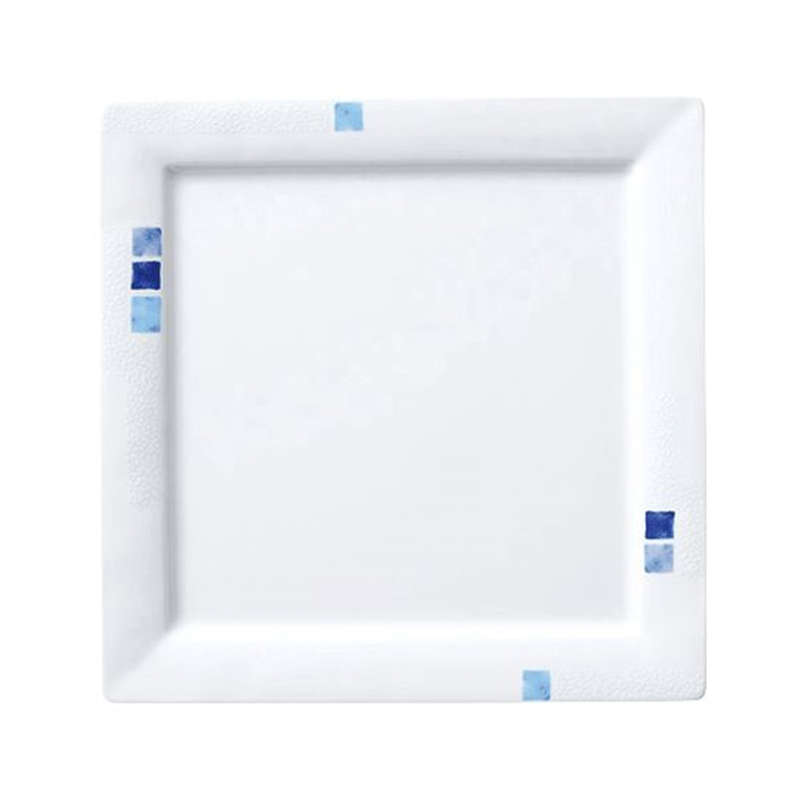 Daiwa 17cmスクエアプレート ブルー HC-0382 1個(ご注文単位1個)【直送品】