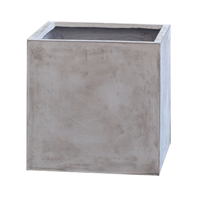 クレイ プランター TERRA-MENT Cube 36(テラメント キューブ)L 910-102-181 1個(ご注文単位1個)【直送品】