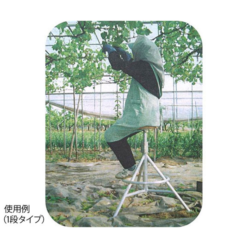 ミツル 回転イス 2段  1台(ご注文単位1台)【直送品】