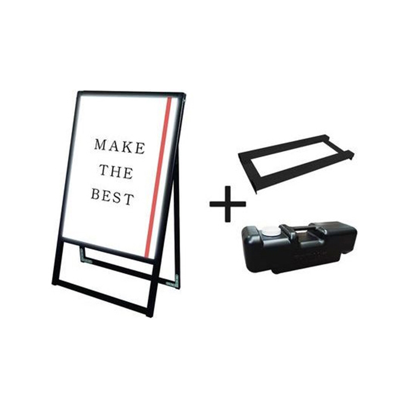 常磐精工 ブラックバリウススタンド看板LED B1片面 ウエイトアーム・水タンクセット BVASKLED-B1K-3SET 1個（ご注文単位1個）【直送品】