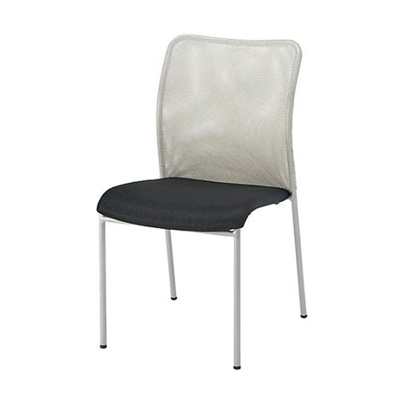 関家具 メッシュM用チェア 背GY座BK 4脚セット 252249 1箱(ご注文単位1箱)【直送品】
