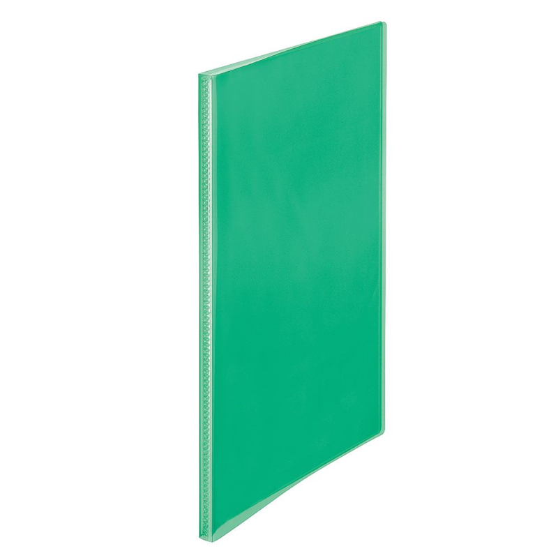 プラス シンプルクリアーファイル 20P グリーン FC-220SC GR 1冊(ご注文単位1冊)【直送品】