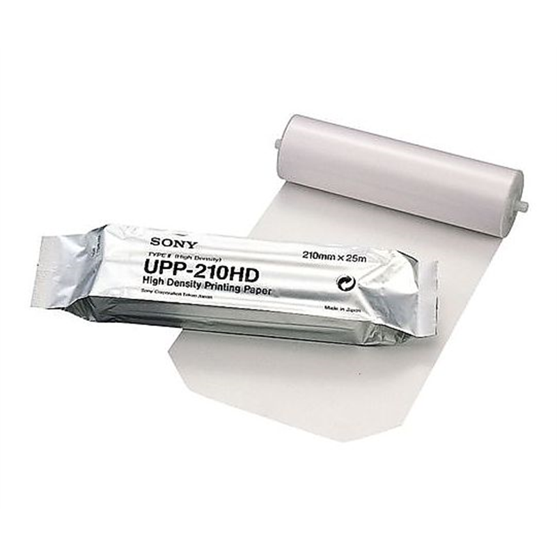 ソニー カラービデオプリンタ用 高濃度プリント用紙 UPP-210HD 1個(ご注文単位1個)【直送品】