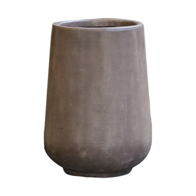 クレイ プランター TERRA-MENT High Drop Round 35(テラメント ハイドロップラウンド)D 910-249-811 1個(ご注文単位1個)【直送品】