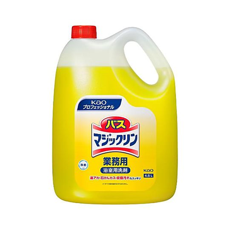 花王プロフェッショナルサービス 浴室・洗剤(バスマジックリン業務用/4個) 4.5L EA922KD-1B 1箱(ご注文単位1箱)【直送品】