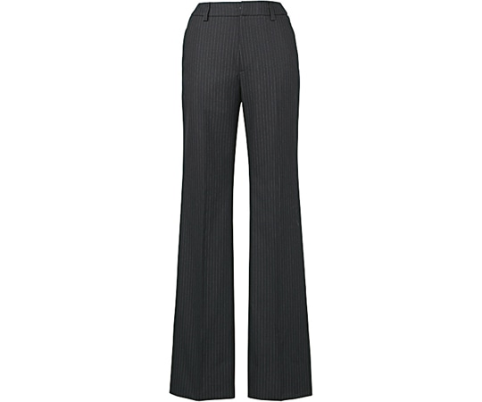 カーシーカシマ ENJOY パンツ 美スラッとSuits TREVIRA STRIPE ブラック 15号 EAL478 1枚(ご注文単位1枚)【直送品】