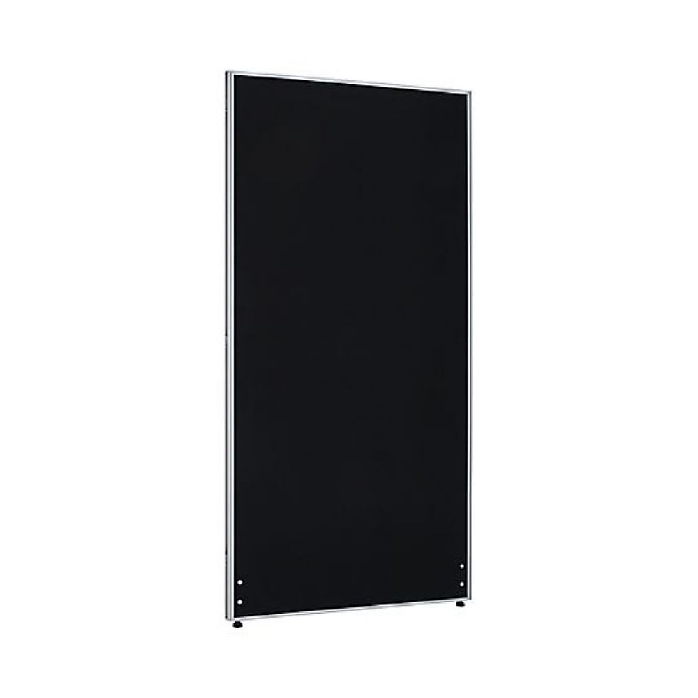 カグクロ クロス ローパーテーション ブラック H1800×W900mm PN0918-BK 1台(ご注文単位1台)【直送品】