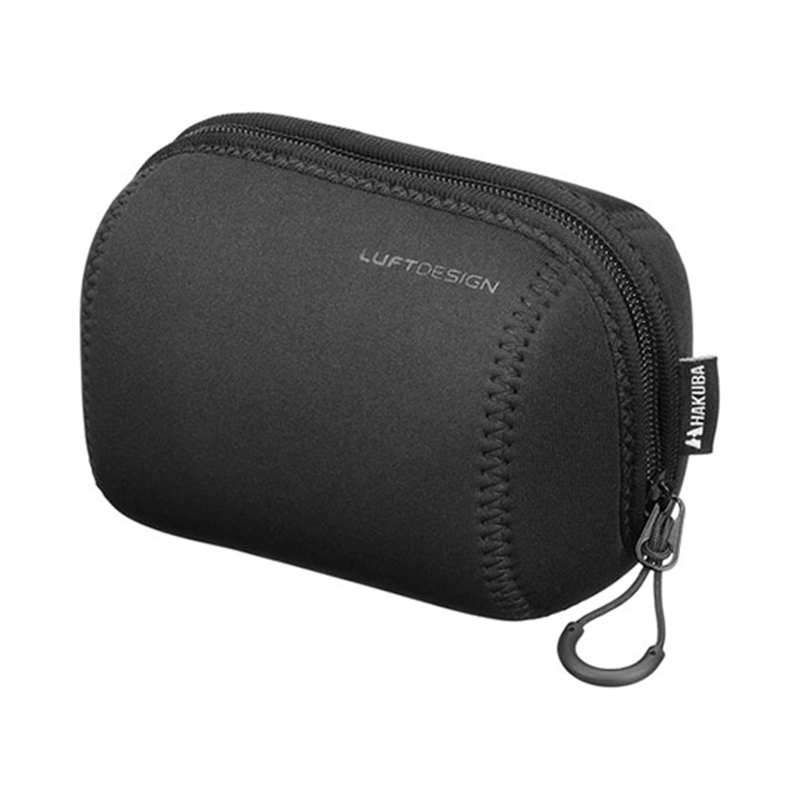 ハクバ写真産業 ルフトデザイン スリムフィット レンズポーチ 90-110 ブラック KLP-LS9011BK 1個（ご注文単位1個）【直送品】