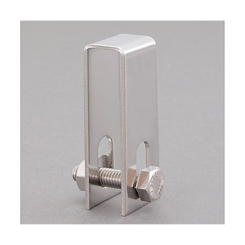 アズワン 25x55mm グレーチング連結金具(ボルト固定/ステンレス) EA951TA-156 1個(ご注文単位1個)【直送品】