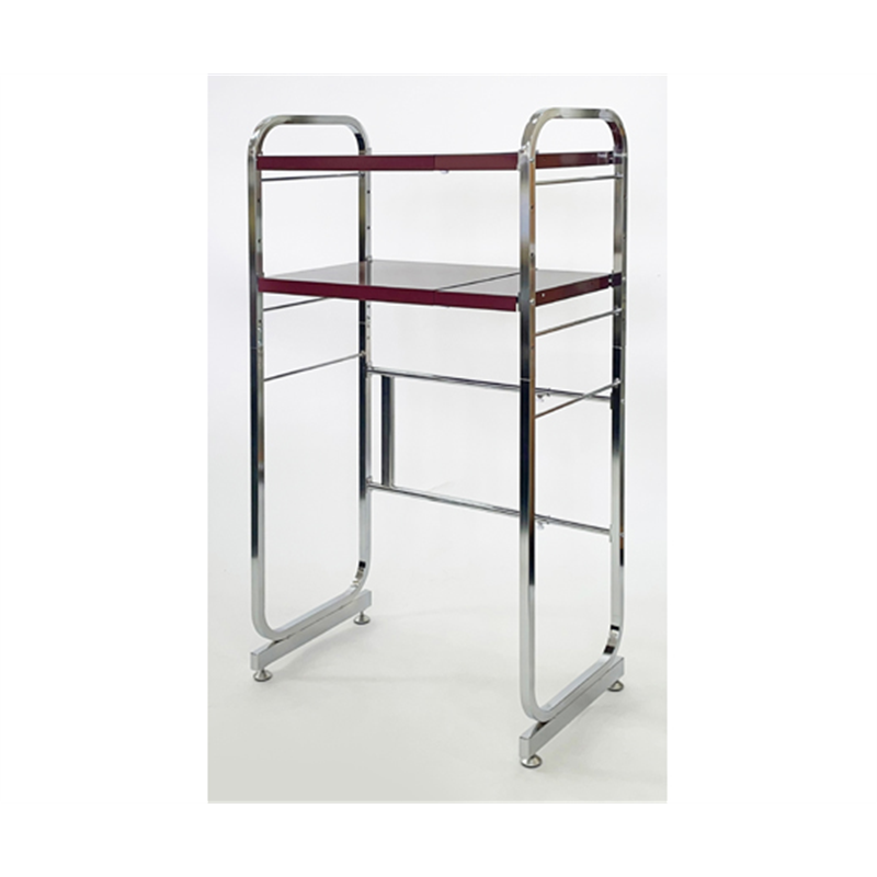 アイ・エル・シー 伸縮式キッチンペールラック2段 クロムメッキ KP-4002SL 1セット（ご注文単位1セット）【直送品】