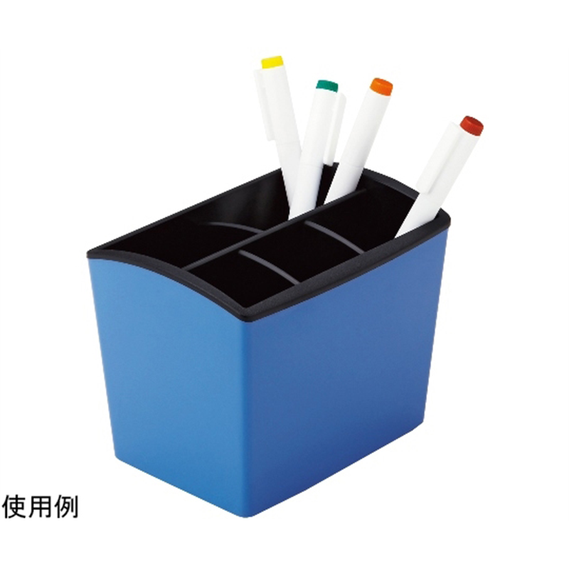 オープン工業 ペンスタンド 青 PS-250-BU 1台(ご注文単位1台)【直送品】