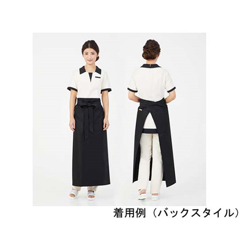 CML LDLスペシャリスト エプロン ブラック T100302 1着（ご注文単位1着）【直送品】