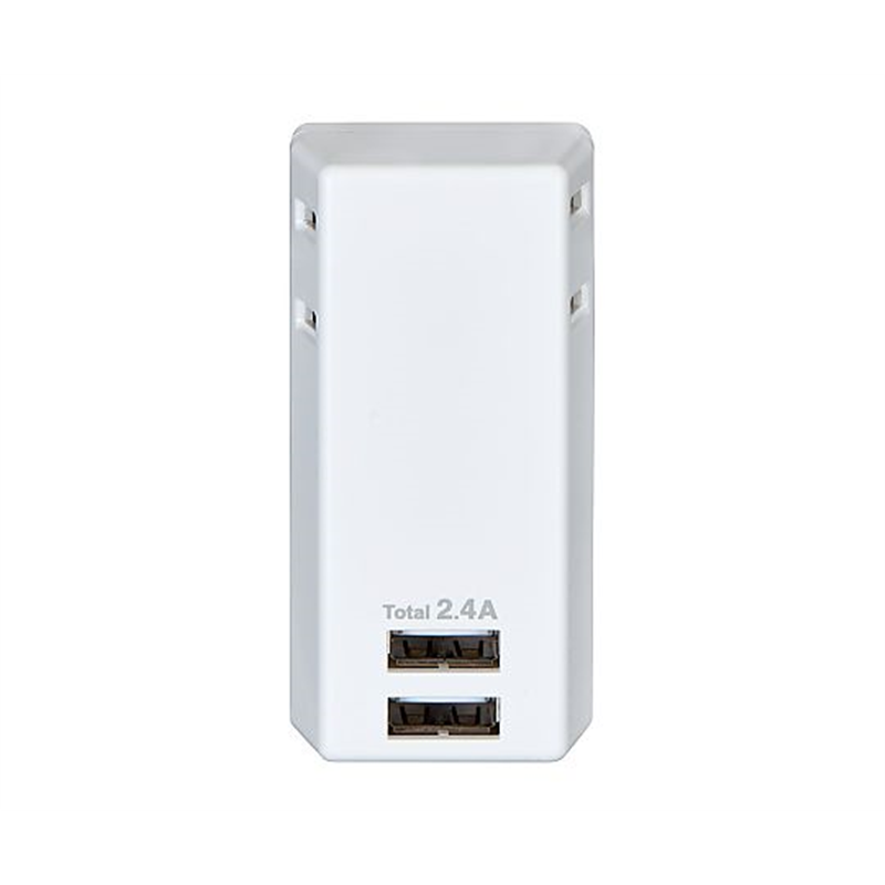 ELPA USBタップ2個口2ポート2.4A UA-222L 1個(ご注文単位1個)【直送品】