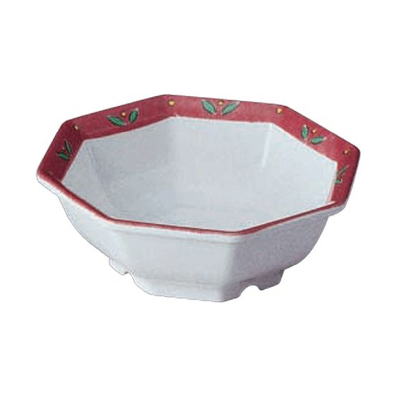 Daiwa 八角小鉢 渕赤絵(ふちあかえ) KD-206-FA 1個(ご注文単位1個)【直送品】