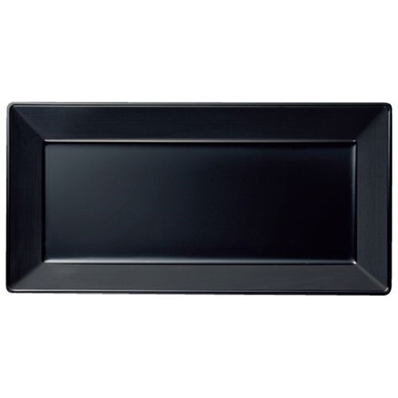 Daiwa 20cm長角皿 黒 SS-51-BK 1個(ご注文単位1個)【直送品】