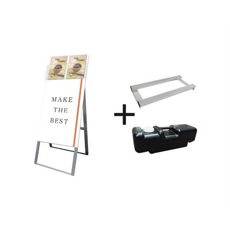 常磐精工 カタログケーススタンド看板 Dタイプ A1片面 ウエイトアーム・水タンクセット KCSKD-A1K-3SET 1個(ご注文単位1個)【直送品】