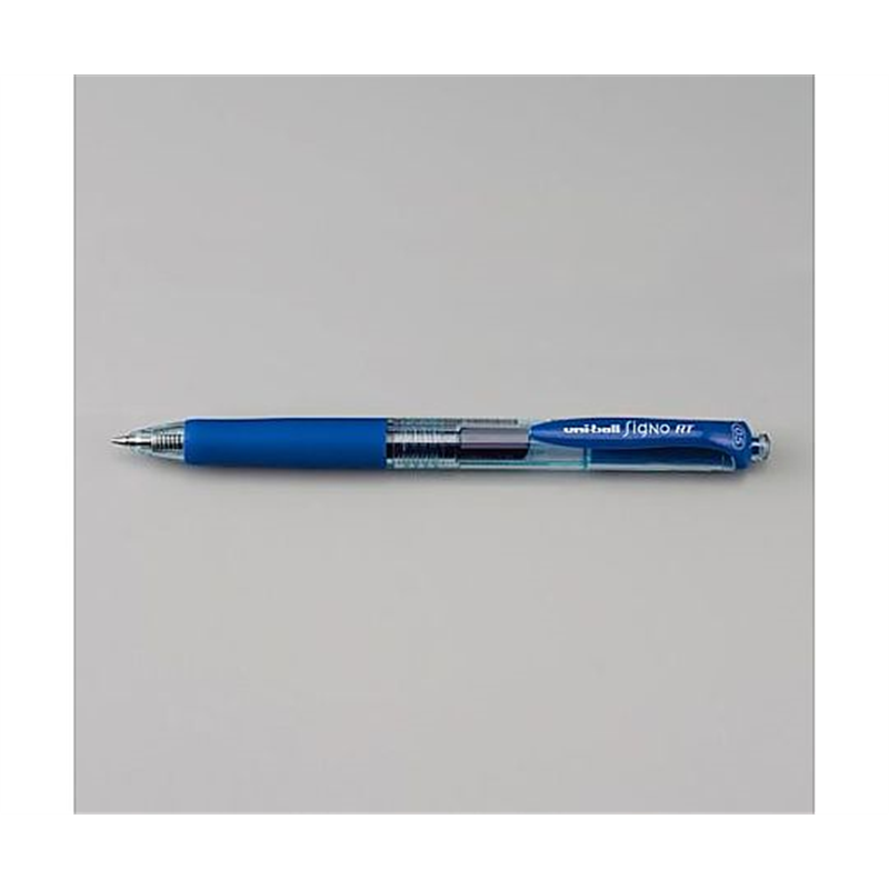 エスコ 0.5mm ボールペン(青・ゲルインク・ノック式) EA765MG-283 1本(ご注文単位1本)【直送品】