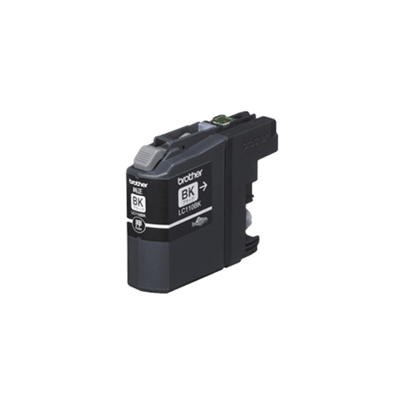 ブラザー インクカートリッジ(黒) LC110BK 1個(ご注文単位1個)【直送品】