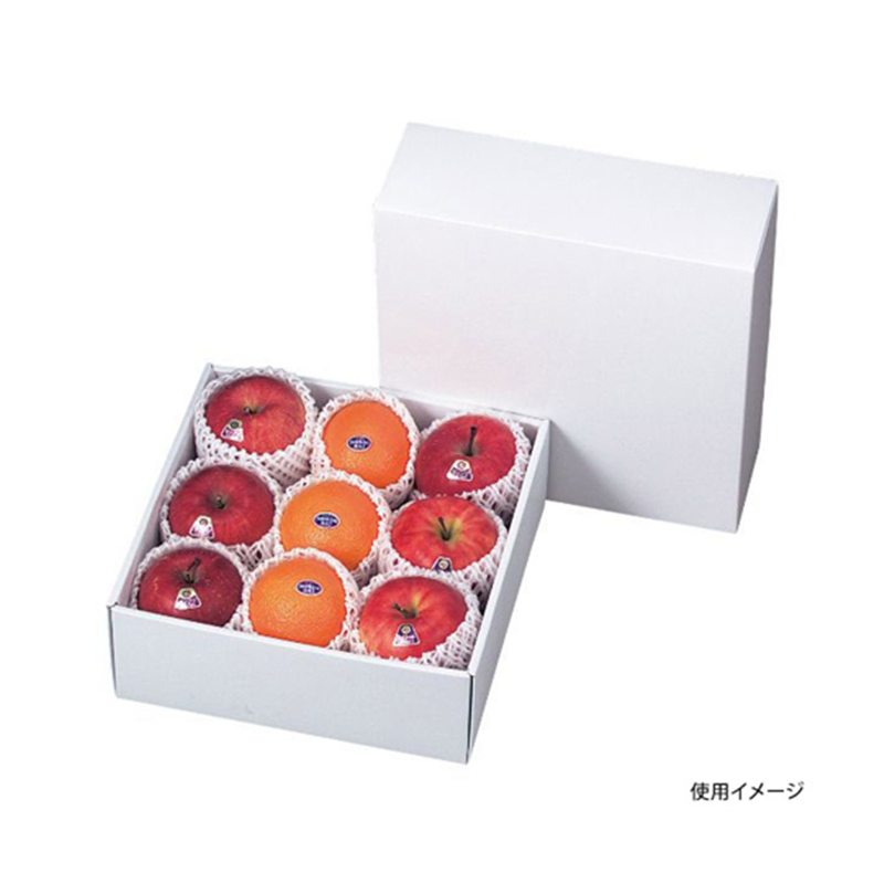 ヤマニパッケージ 青果用贈答箱 ホワイト 290角 50枚 LT-G8 1ケース（ご注文単位1ケース）【直送品】