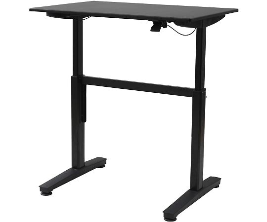 山善(YAMAZEN) スタンディングデスク 昇降デスク ガス圧昇降式 100×72cm ブラック LLD-1070(BK) 1台(ご注文単位1台)【直送品】