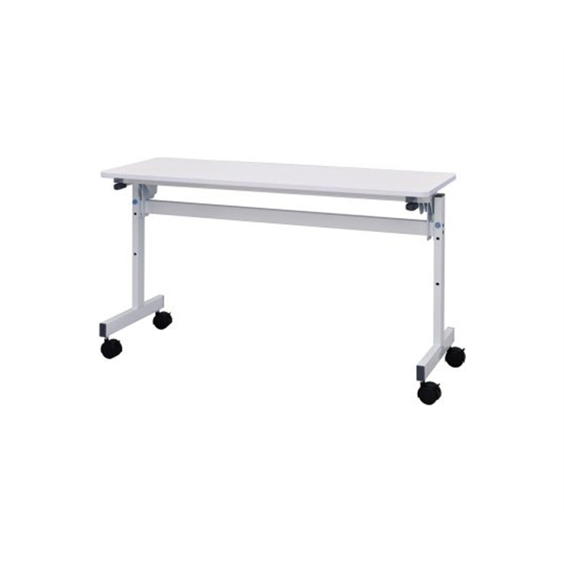 アール・エフ・ヤマカワ シンプルフォールディングテーブルⅢ W1200×D450 ホワイト RFFT3-1245WH 1台（ご注文単位1台）【直送品】