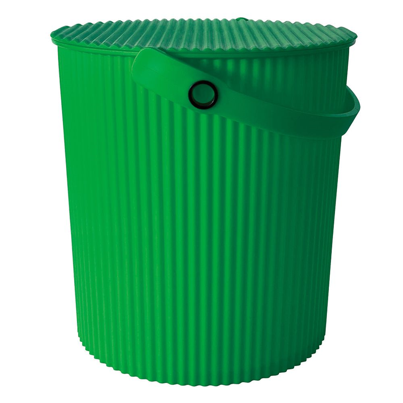 八幡化成 カラーバケット102(フタ付き)グリーン 20L 1ケース(16個入)  1ケース（ご注文単位1ケース）【直送品】