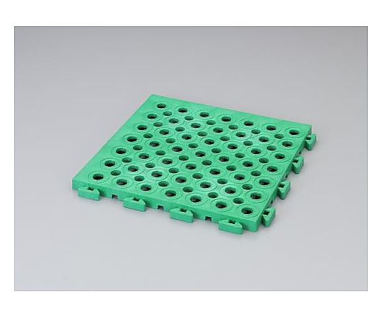 エスコ 250x250x15mm 連結マット(グリーン) EA997RV-1 1枚(ご注文単位1枚)【直送品】