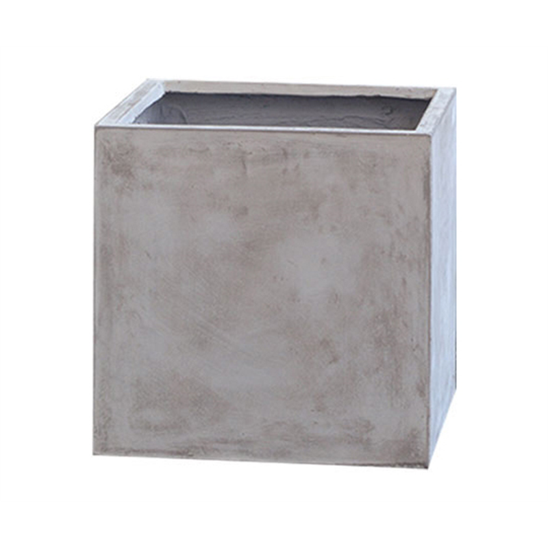 クレイ プランター TERRA-MENT Cube 29(テラメント キューブ)L 910-101-181 1個(ご注文単位1個)【直送品】