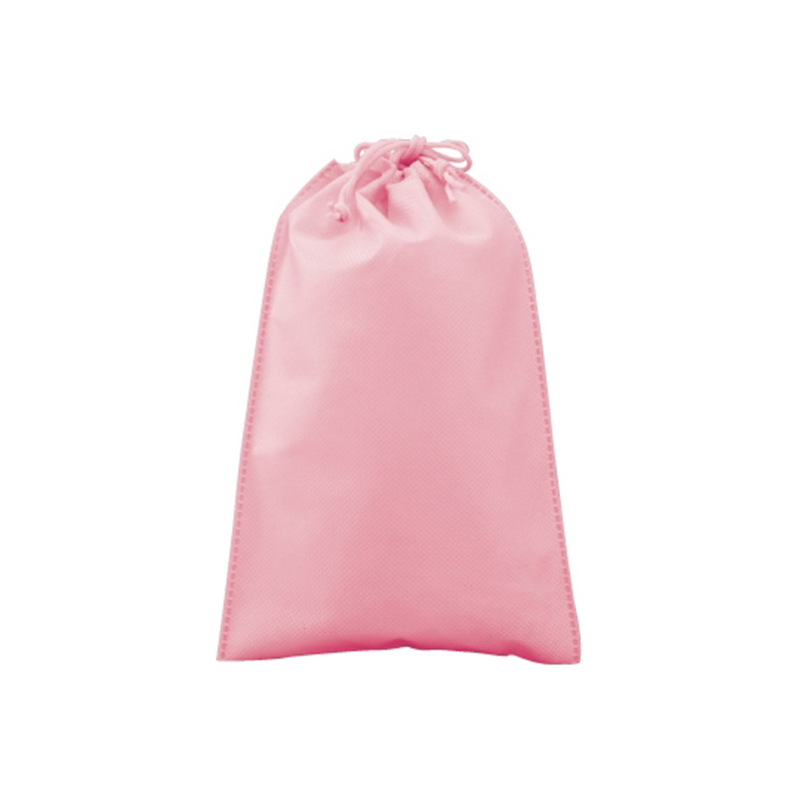 三和 不織布巾着(小) 200枚入 ライトピンク SW1726014-3 1箱（ご注文単位1箱）【直送品】