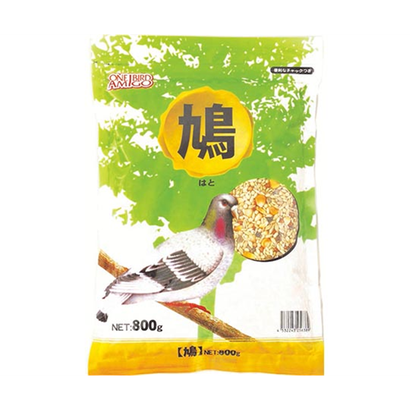 アラタ ワンバードアミーゴ 鳩 800g  1袋（ご注文単位1袋）【直送品】