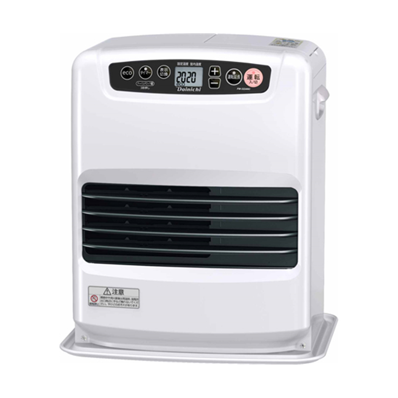 ダイニチ工業 木造9畳用石油ファンヒーター ムーンホワイト FW-3224NC(W) 1個(ご注文単位1個)【直送品】