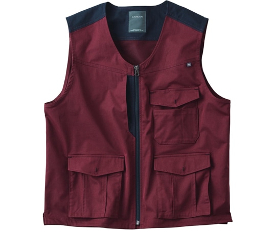 カーシーカシマ CAREAN ベスト MATT TWILL STRETCH 167-1 LL CAH167 1枚（ご注文単位1枚）【直送品】