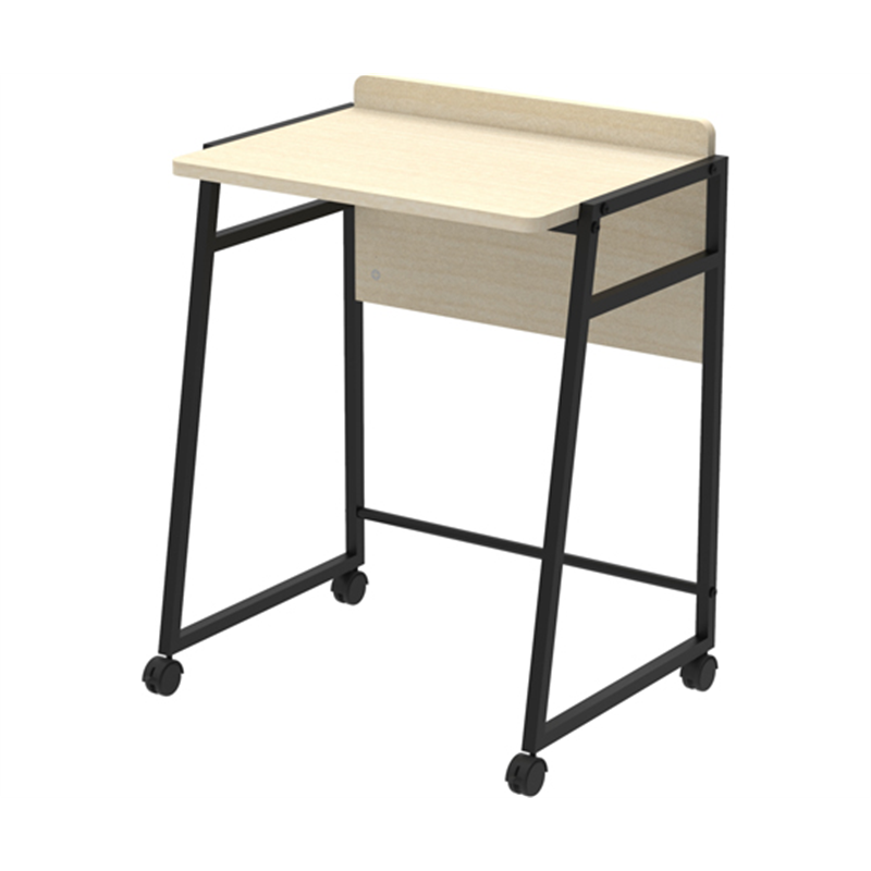 アール・エフ・ヤマカワ リル 2way キャスターデスク ナチュラル RFWCD-5540NA 1台(ご注文単位1台)【直送品】