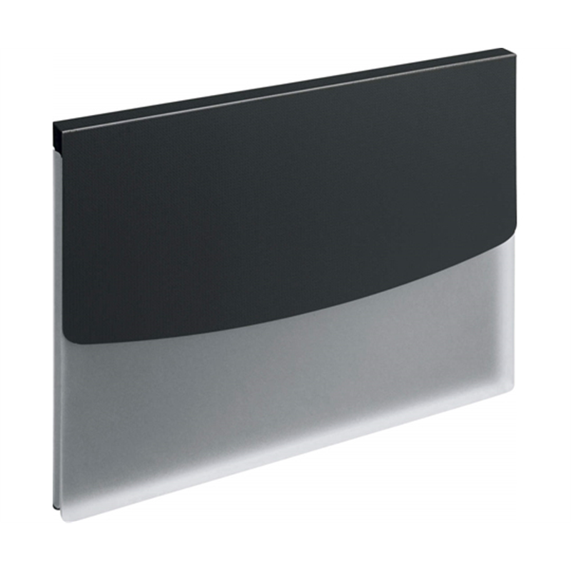 ライオン事務器 ホルダーファイル〈ビジカル〉 ブラック PH-12BF (BK) 1冊(ご注文単位1冊)【直送品】