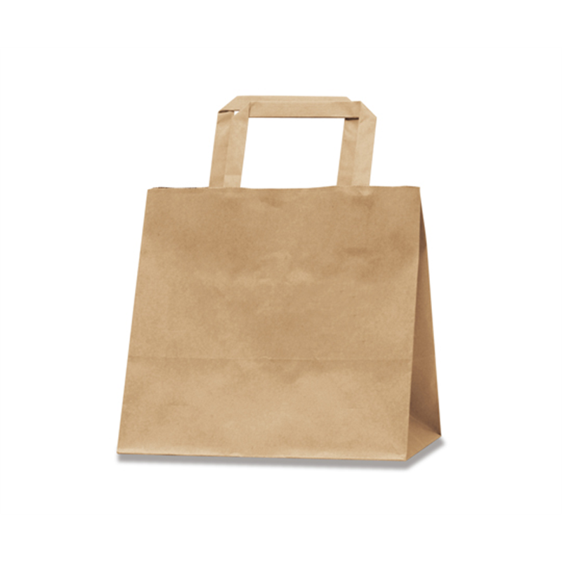 ササガワ 手提げ袋 未晒 220×150×210mm 50枚入 50-5521 1包（ご注文単位1包）【直送品】