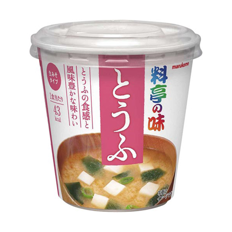 マルコメ カップ料亭の味 とうふ 6食入 128063 1パック※軽(ご注文単位1パック)【直送品】