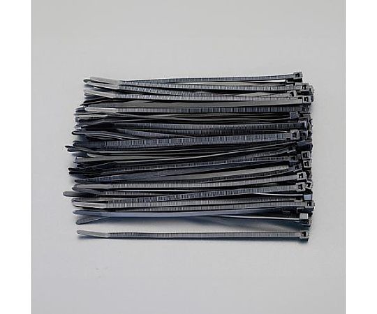 ヘラマンタイトン 100x 2.5mm 結束バンド(導電性/100本) EA475AJ-410 1パック (ご注文単位1パック)【直送品】