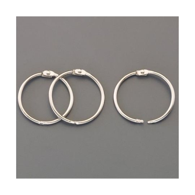 ライオン事務器 φ40mm カードリング(6個入) EA762FA-253 1ケース(ご注文単位1ケース)【直送品】